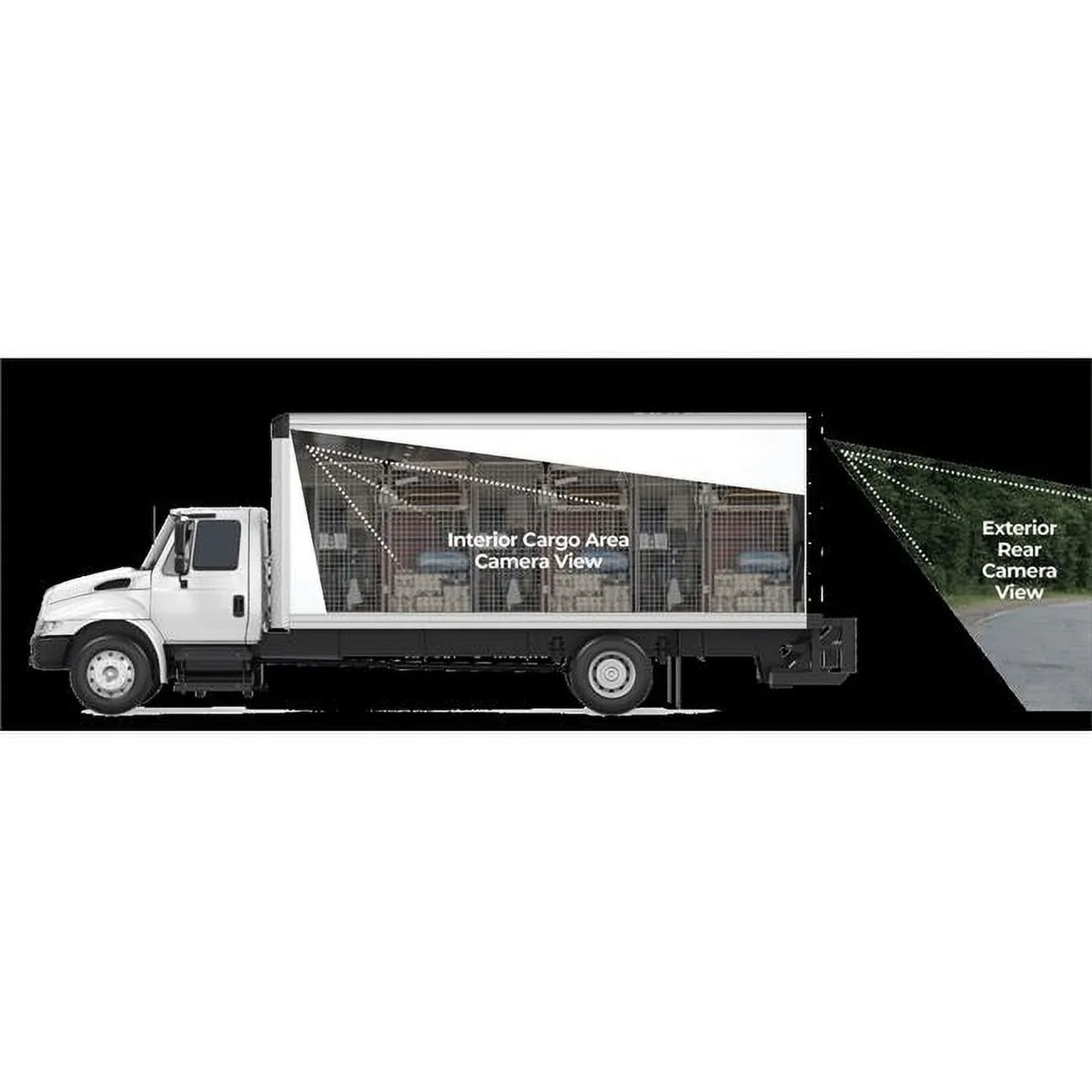 Brandmotion BRMFVMR-1160 Fullvue Cargo Camera Mirror Sizeystem