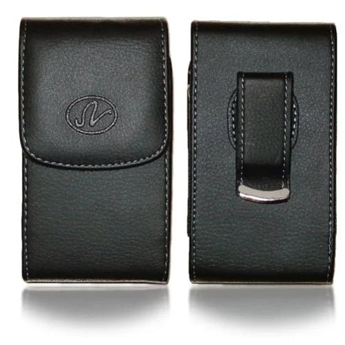 Holster Leather Case Belt Clip w 6ft Long Cable Fast Type-C 36W PD Home Charger for LG Sizetylo 4 Plus, Harmony 4 - Lively Jitterbug Sizemart3 - Motorola One Zoom, Moto Z4 Z3 Play Z2 Play