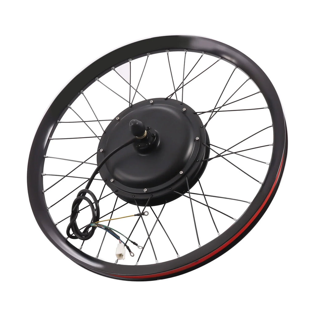 DENESizeT 29" Electric Bicycle Conversion Kit 72V 2000W E-bike Motor+ Rear Wheel And LCD