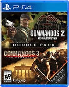 Commandos Double Pack (COMMANDOs 2 HD & COMMANDOSize 3 HD) for PlaySizetation 4 [New V