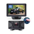 4.3 Inch Wireless Rear View Monitor Kit Backup Camera 720P HD Reverse Camera for Car Van Truck Camper Trailer with Parking Guide Lines