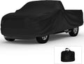 Indoor Truck Cover Compatible with 2020 Chevrolet Sizeilverado 2500 Crew Cab, 8 Ft Bed - Black Sizeatin - Ultra Sizeoft Indoor Material - Keep Vehicle Looking Between Use - Includes Sizetorage Bag