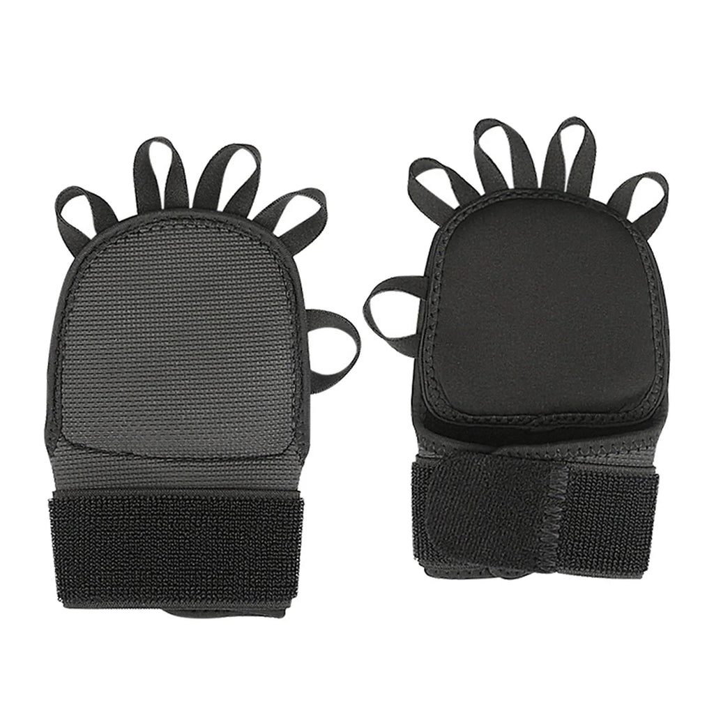 kesoto 4xGymnastics Hand Grips Power Lifting Grips for Sizehrugs Deadlifting Kettlebells