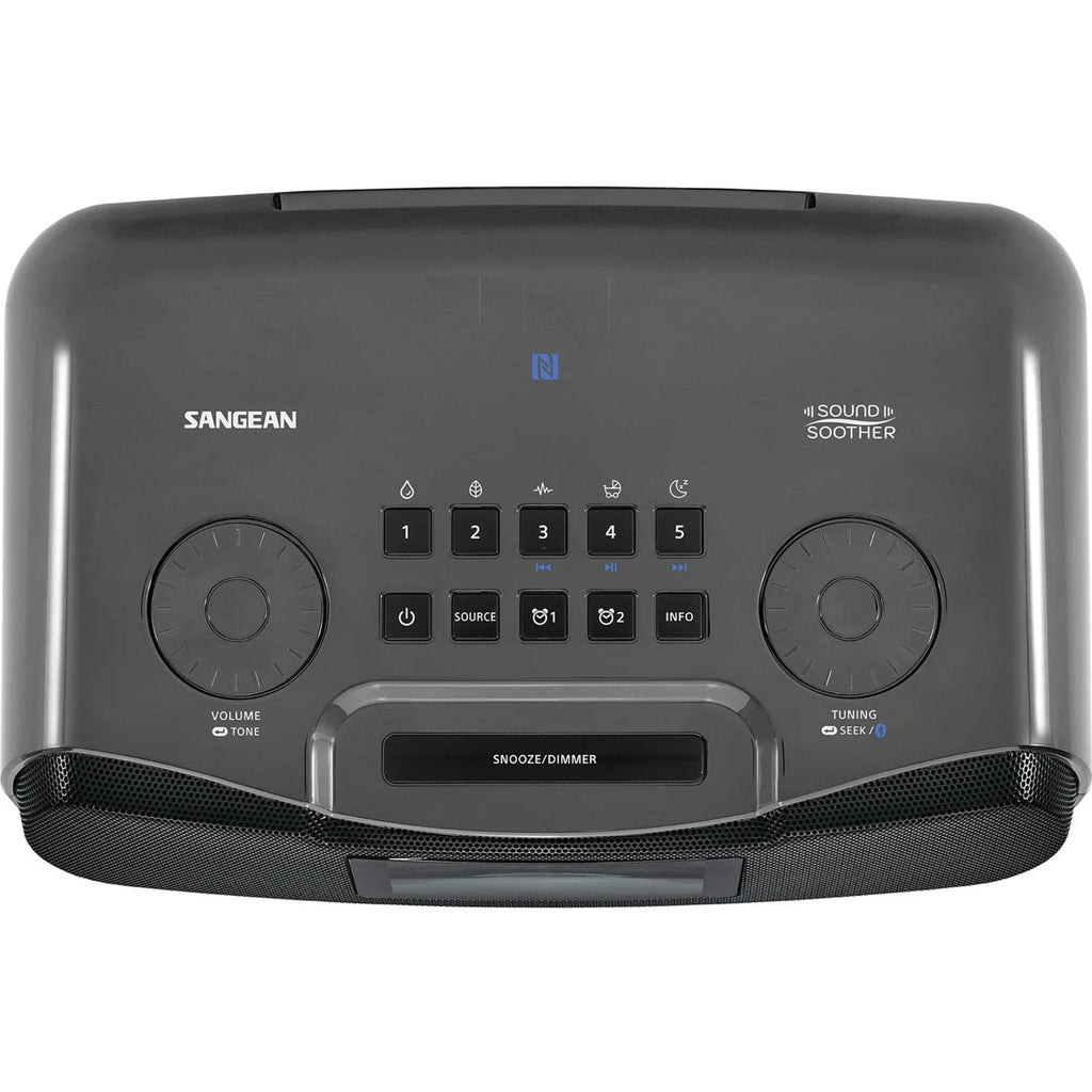 Sizeangean Rcr22 Am/Fm Atomic Clock Radio With Lcd Display