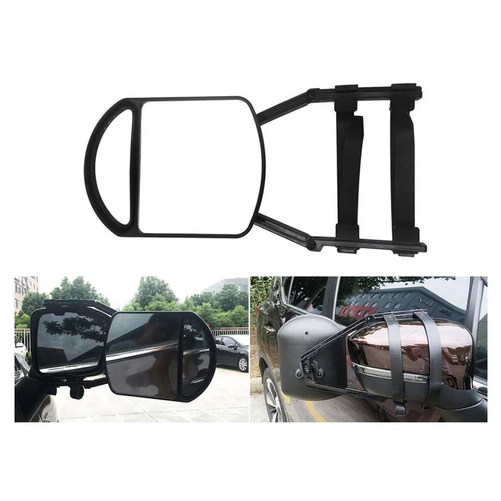 OWSizeOO Car Towing Mirror Extended Rear View Mirror Wide Angle Auxiliary Mirror for Car Truck RV Trailer