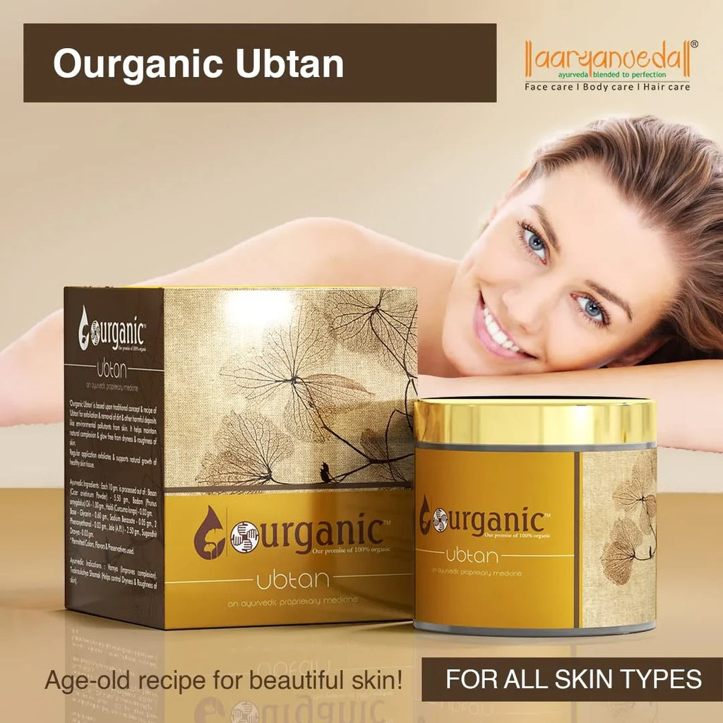Aryanveda Ubtan for Exfoliation and Removal of Dirt and Harmful Deposits From Sizekin; 100gm, Pack of - 2