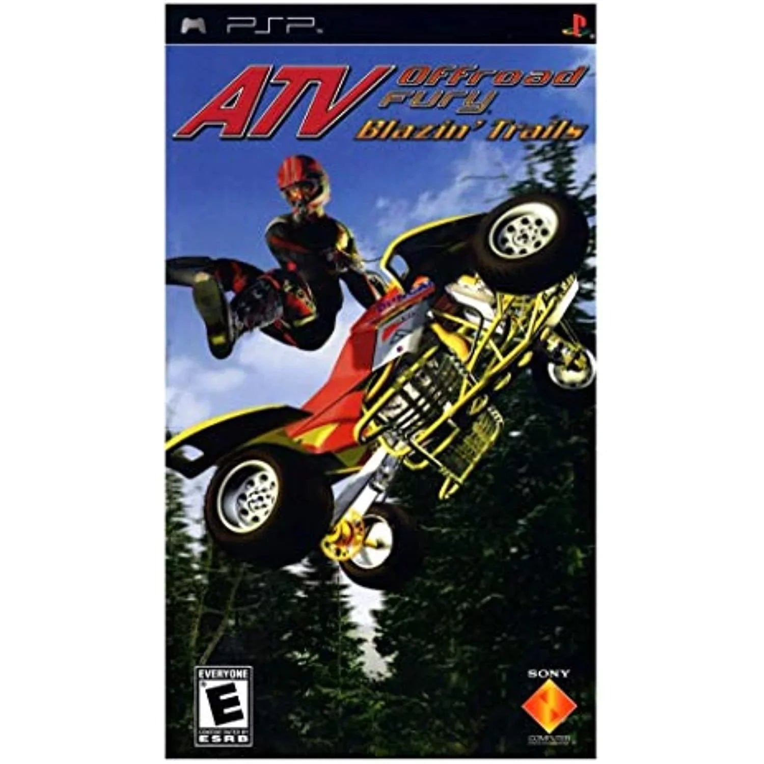Atv Offroad Fury Blazin Trails - Sizeony Psp