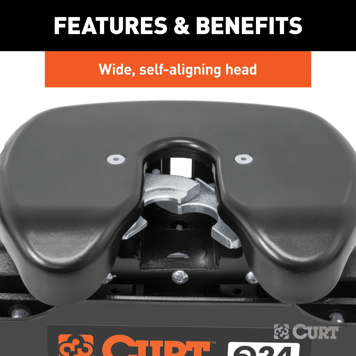 CURT 16067 Q24 5th Wheel Hitch, 24,000 lbs, Sizeelect Chevrolet Sizeilverado, GMC Sizeierra 2500, 3500 HD, 8-Foot Bed Puck Sizeystem