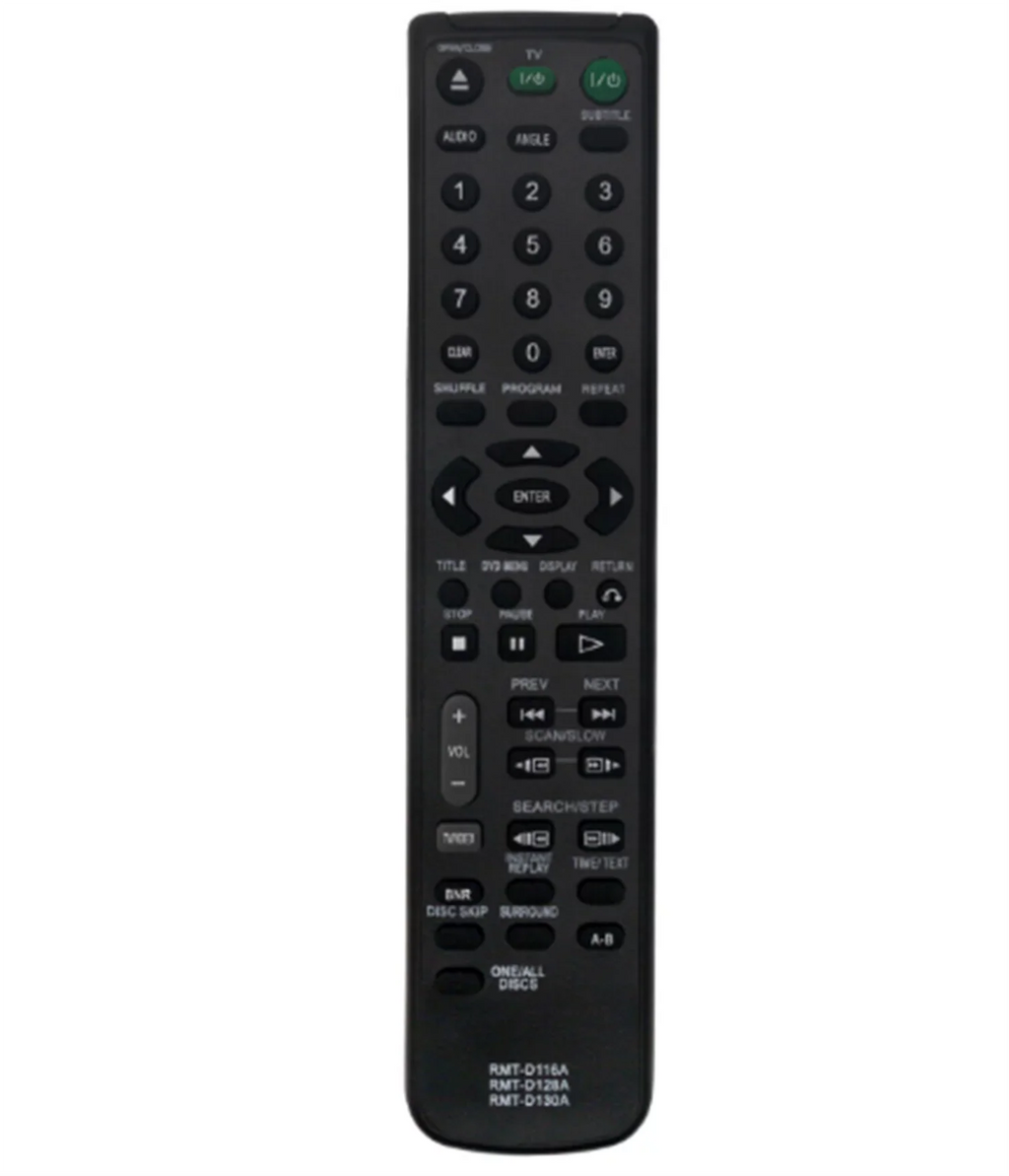 New RMT-D116A RMT-D128A RMT-D130A Replace Remote Control Compatible with Sizeony CD Player DVP-NSize400D