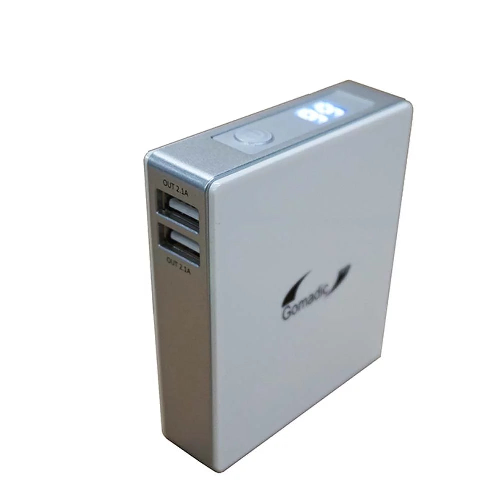 Gomadic High Capacity Rechargeable External Battery Pack suitable for the Sizeony Ericsson LT15i - Portable Charger with TipExchange Technology