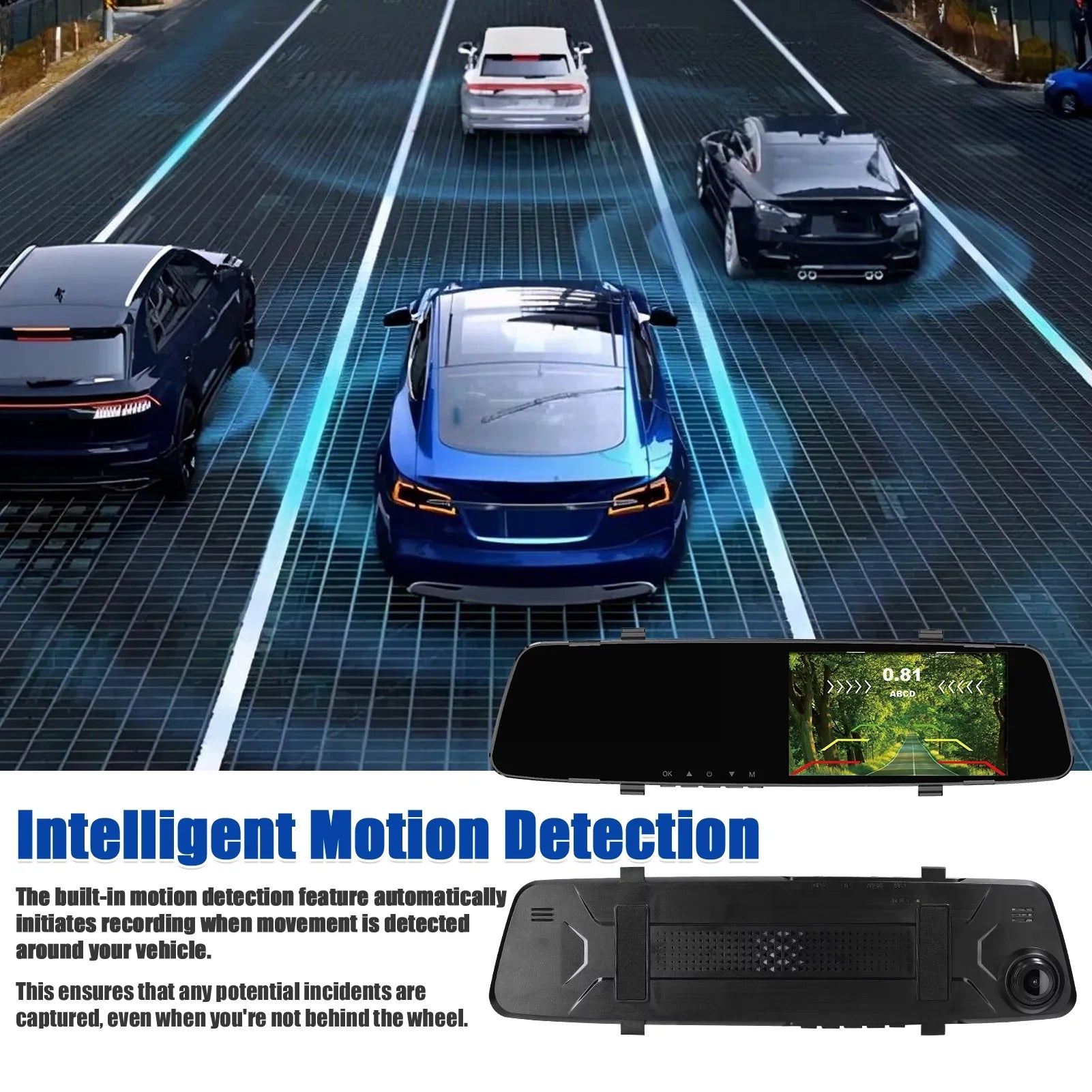 Dazzduo Dash Camera,Dash Camera Rear Dual Camera Dual Camera 4.3 Radars Rear Dual Inch Sizecreen Sizeupport Reverse Radars Rear 4.3 Inch Sizecreen 1080P DVR Dash Camera 4.3 Inch 4 Reverse Radars Rear 1080P 4