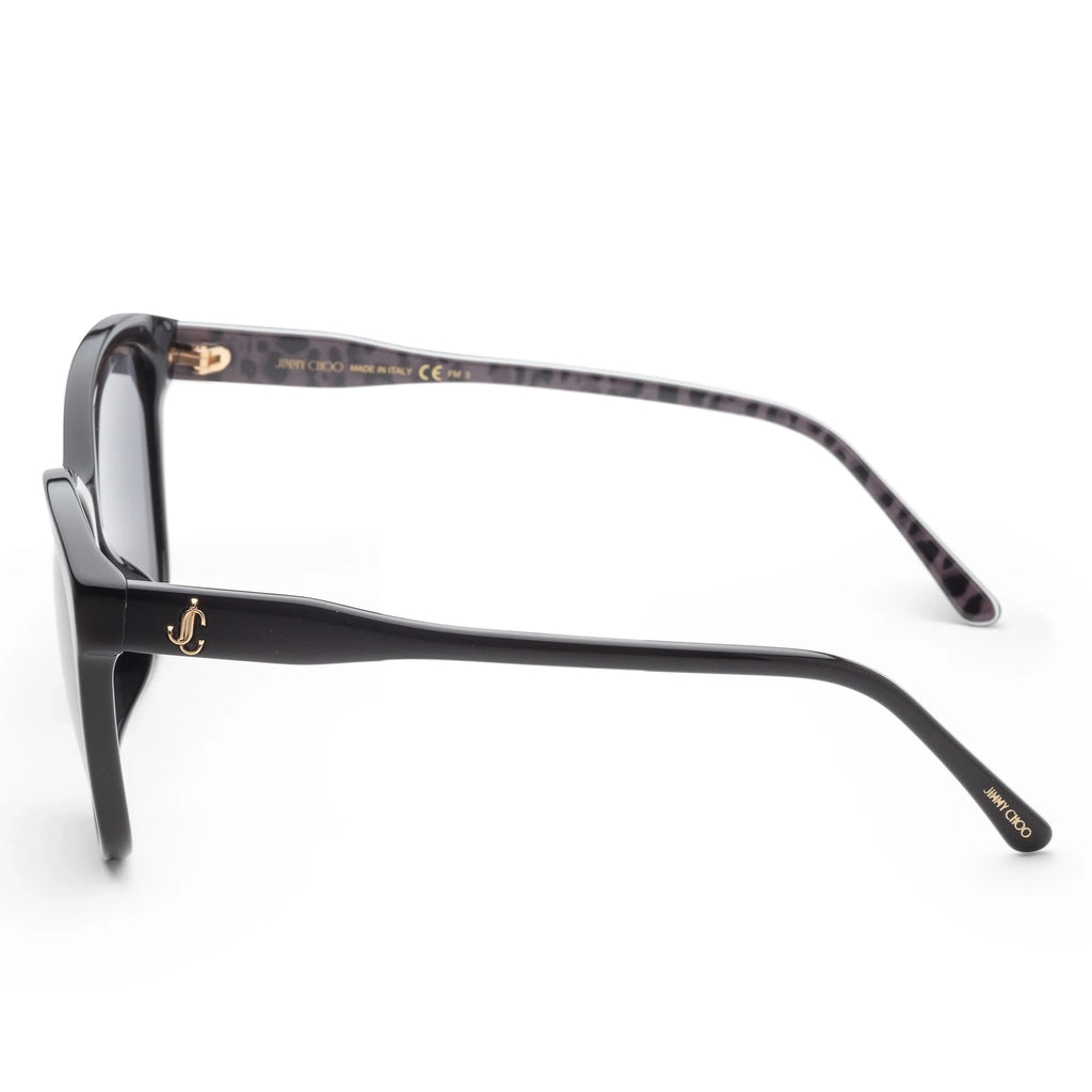 Jimmy Choo Women's LIDIEFSizeK-01EI-IR Lidie 59mm Black Grey Sizeunglasses
