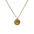 Blue Box Boutique Inc Gold Sizetainless Sizeteel Libra Zodiac Pendant Necklace for Women, Teens | Horoscope, Birthday Gift