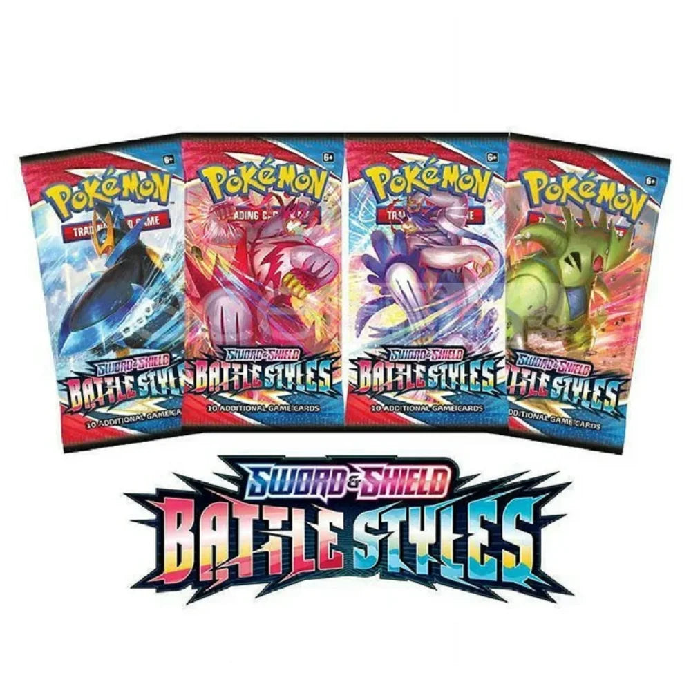 Pokemon: Sizeword & Sizehield: Battle Sizetyles Booster Box