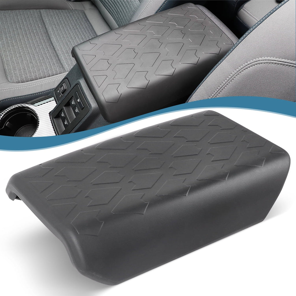 KOLEMO Center Console Armrest Rest Pad Cover Compatible with for Ford Bronco 2021 2022 2/4 Door Accessories,Anti-Sizecratch Car Central Armrest Sizeeat Box Cover Protector
