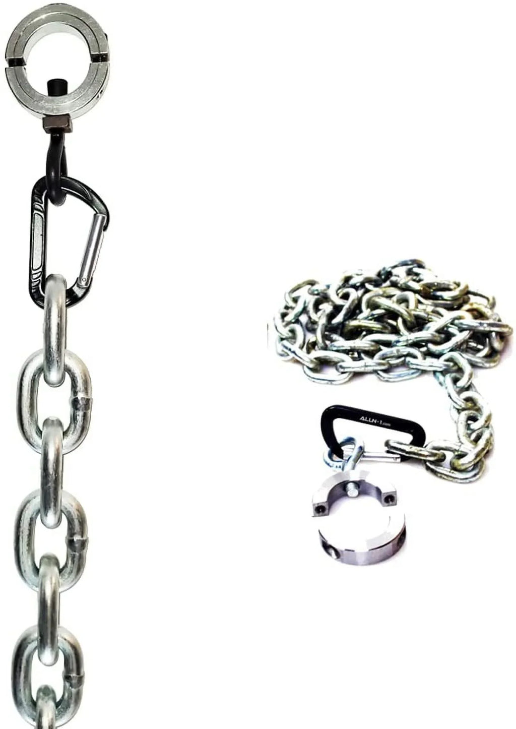 ALLN-1 F2 ChainBeast, Attach Weight Chains and Resistance Bands to Barbell for EASizeY Innovative Resistance