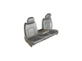 D1334-C8 2013-2019 1500-3500 and the 2020-2022 Classic Dodge Ram with opening console with 3 cupholders, in Gray Endura