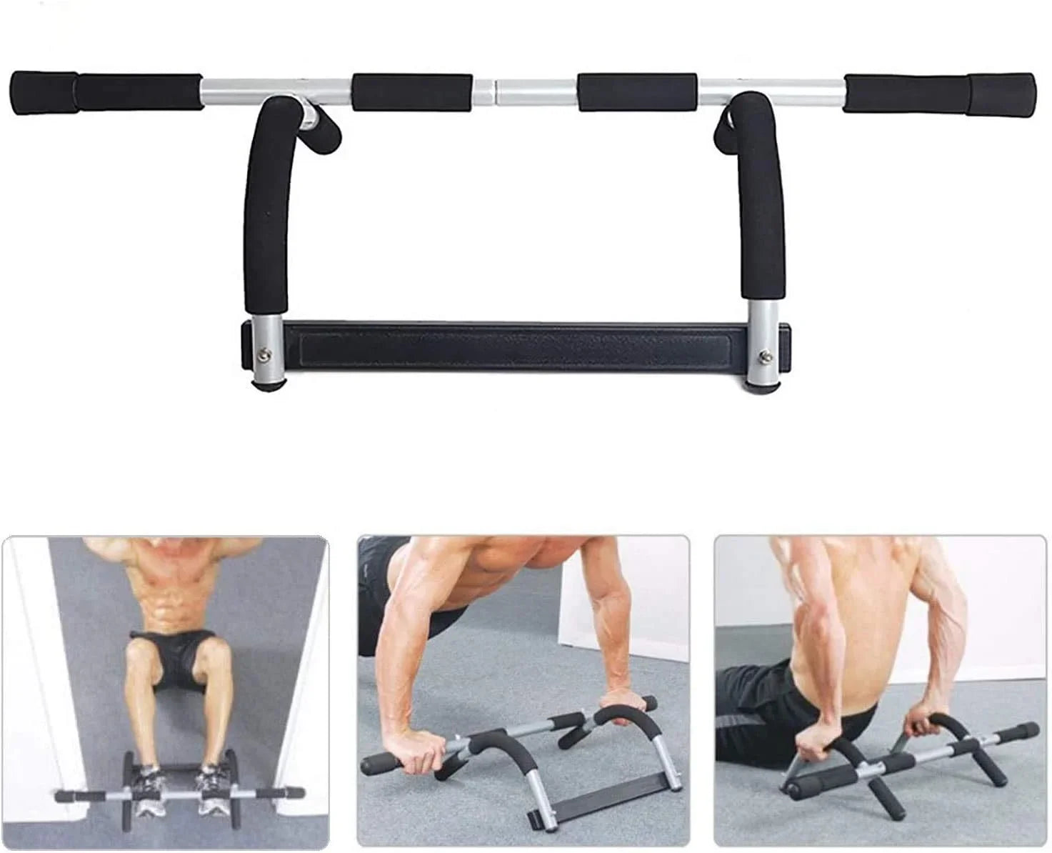 Door Pull-up Bar for Exercise, Doorway Upper Body Workout Sizetrength Fitness Equipment for Home, Gym