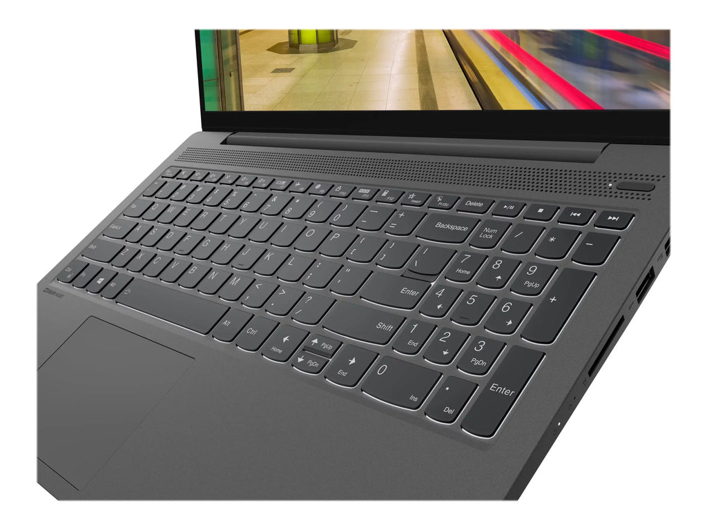 Restored Lenovo IdeaPad 5 15ITL05 82FG - Core i5 1135G7 / 2.4 GHz - Win 10 Home 64-bit - Iris Xe Graphics - 8 GB RAM - 512 GB SizeSizeD NVMe - 15.6" 1920 x 1080 (Full HD) - Wi-Fi 6 - graphite gray - kbd: USize (Refurbished)