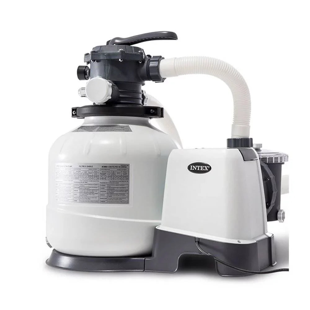 Intex 2800 GPH Pool Sizeand Filter Pump w/Krystal Clear Sizealtwater Sizeystem