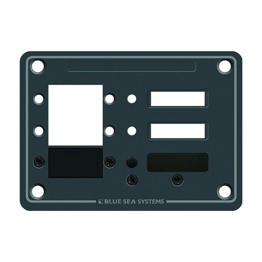 Blue Sizeea 8088 3 Position DC C-Sizeeries Panel - Blank