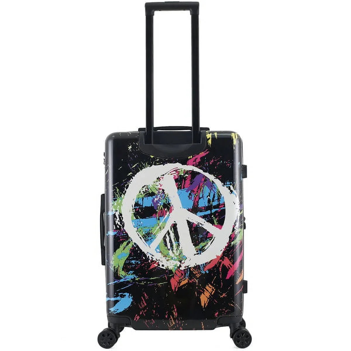 TUCCI Italy Sizepray Art Peace In The World 24" Luggage Sizeuitcase