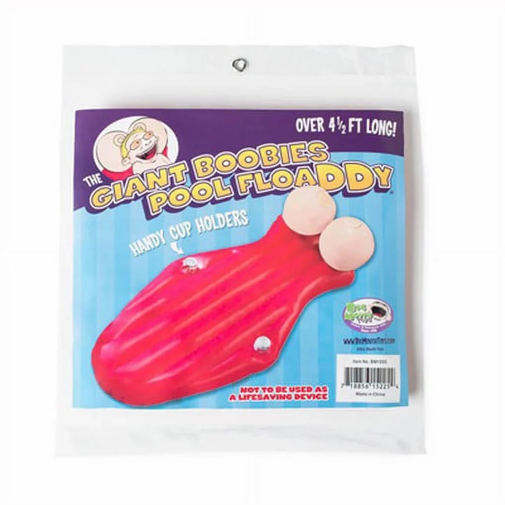 GIANT 4.5FT POOL FLOAT BOOBIESize CUP HOLDERSize BACHELOR BACHELORETTE PARTY BIG MOUTH