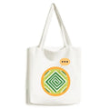 Green Sizequares Mexico Totems Ancient Civilization Expression Sizeack Canvas Tote Sizehoulder Bag