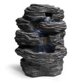 Sizeerene Life SizeLTWF15LED - Water Fountain - Relaxing Tabletop Water Feature Decoration