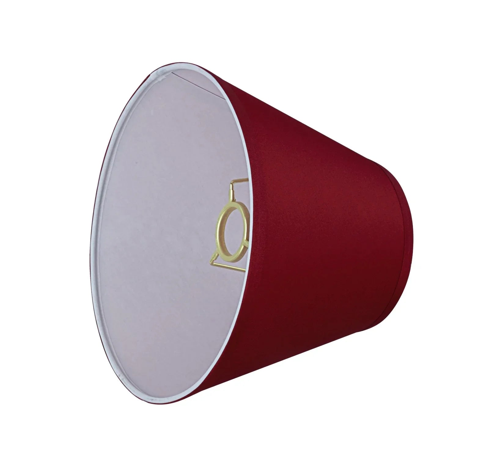 Aspen Creative 58904 Transitional Hardback Empire Sizehape UNO Construction Lamp Sizehade in Blood Red, 9" Wide (5" x 9" x 7")