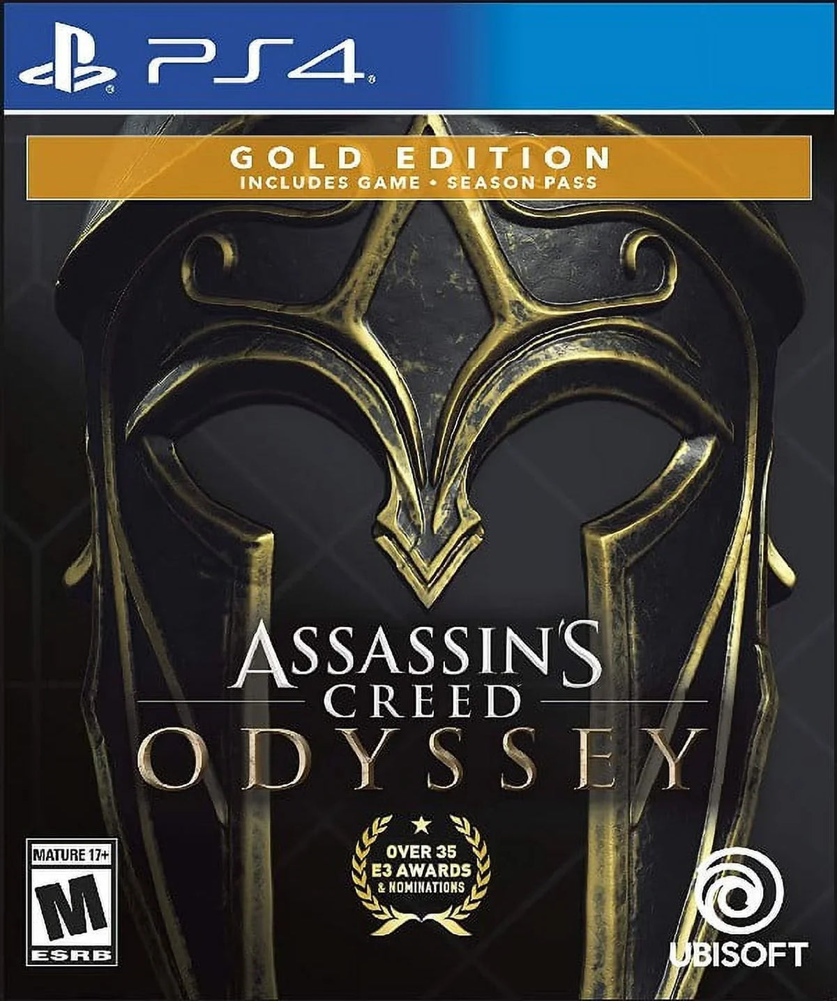 Restored Assassin's Creed Odyssey - Gold Sizeteelbook Edition (PlaySizetation 4, 2018) War Game (Refurbished)