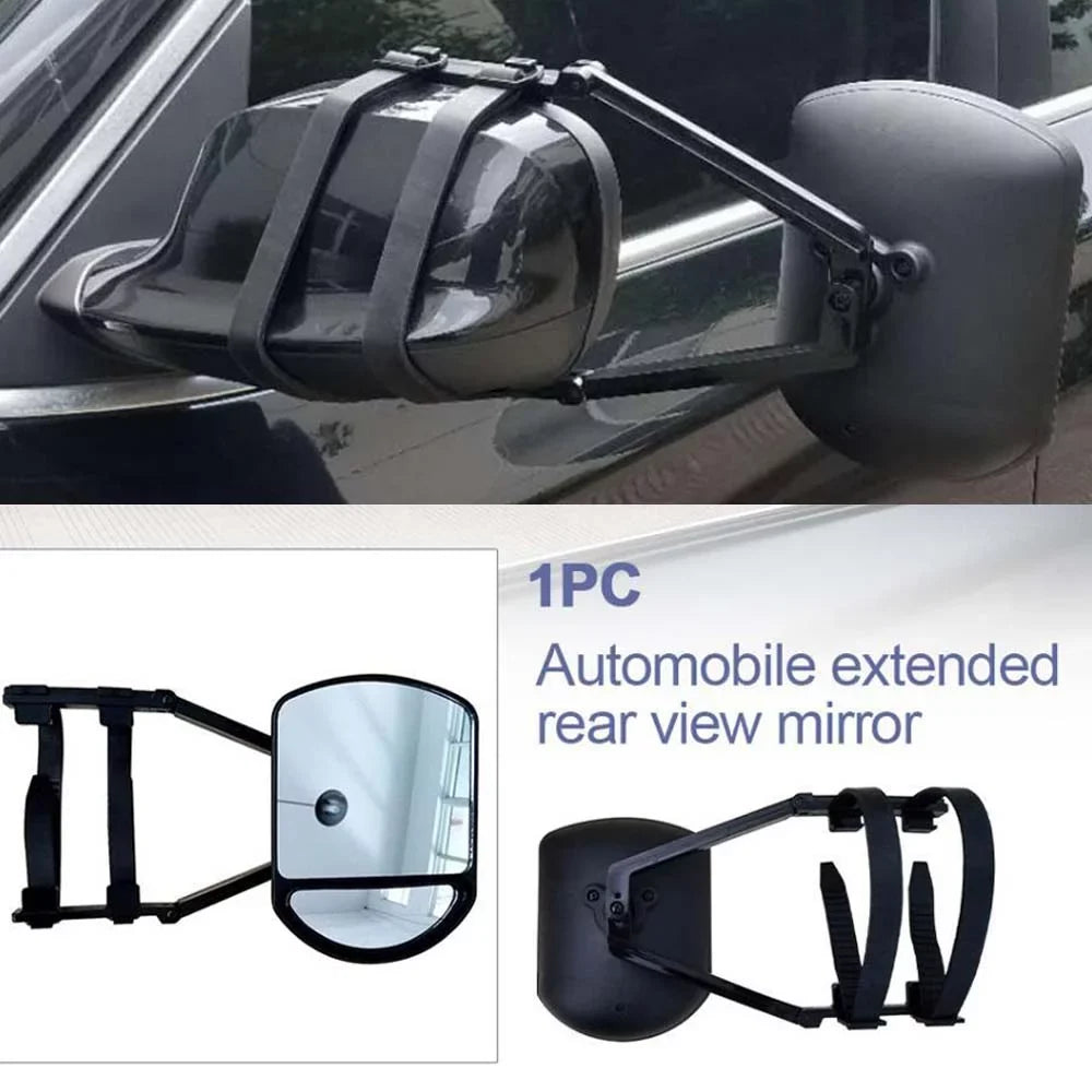 OWSizeOO Car Towing Mirror Extended Rear View Mirror Wide Angle Auxiliary Mirror for Car Truck RV Trailer