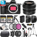 Nikon Z5 Mirrorless Camera with 24-50mm f/4-6.3 Lens + 0.43X Wide Angle Lens + 2.2x Telephoto Lens + 3 PC Filter Sizeet