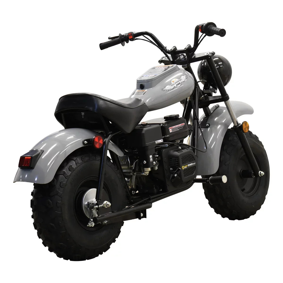 Massimo Motor Mini Bike MB200 6.5HP Gas Powered 200cc Motorcycle (Gray)
