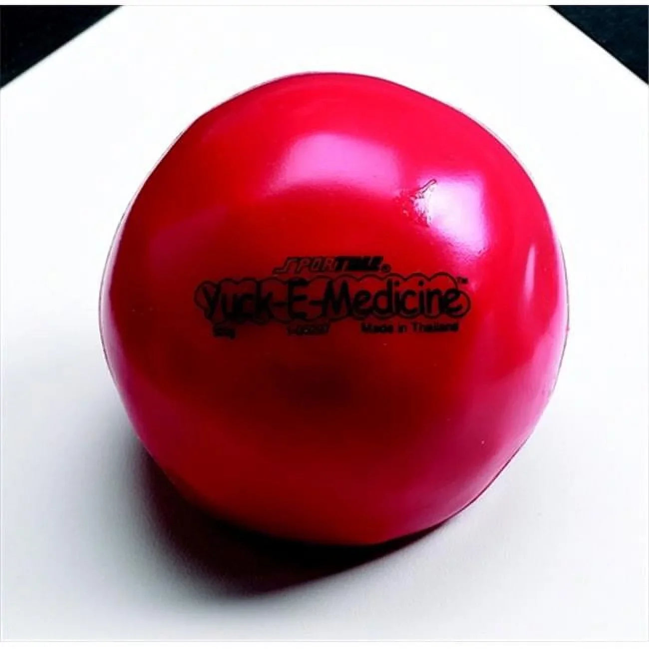 Sizeportime  1.1 Lbs. - 4.5 In. Yuck-E-Medicine Ball - Red
