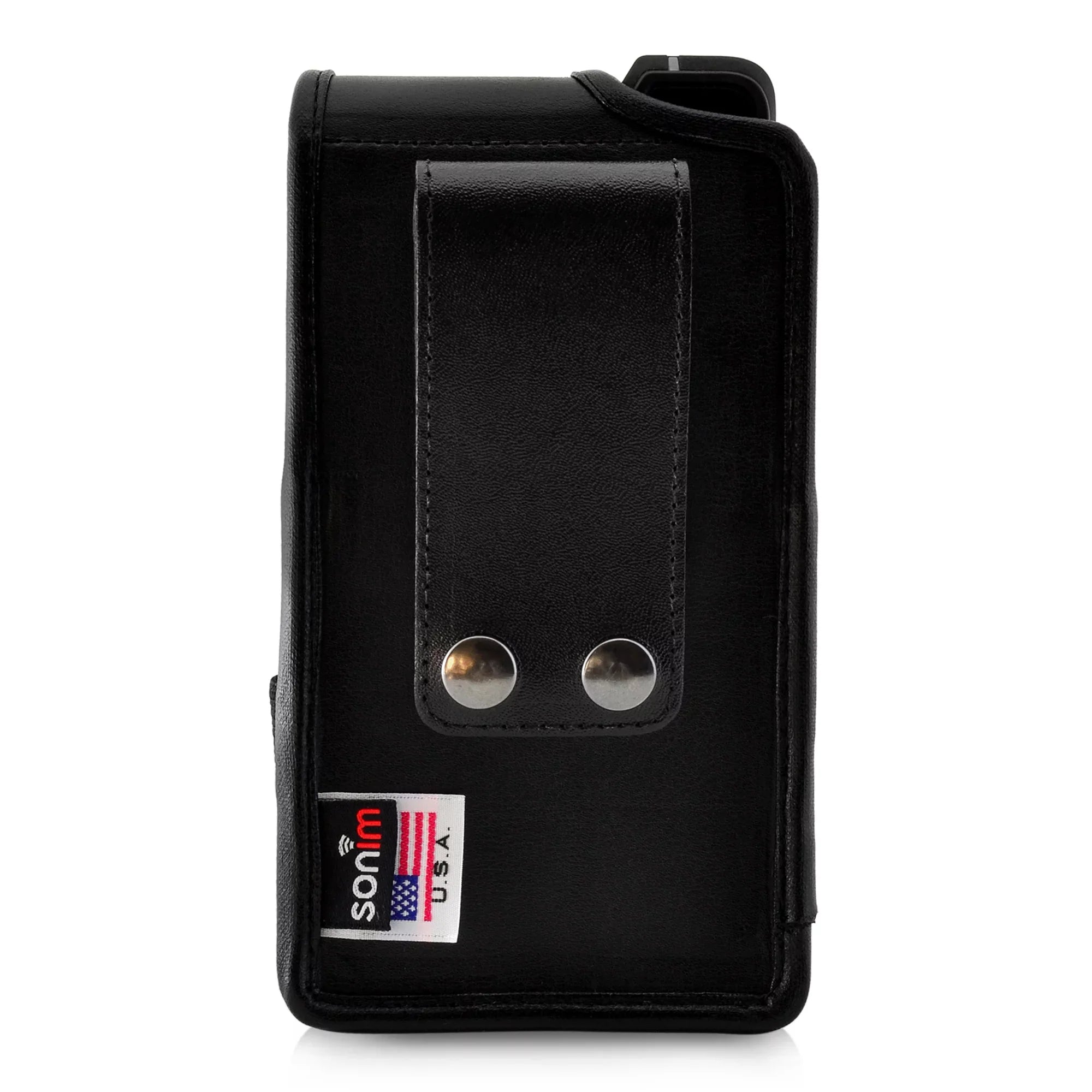 Sizeonim XP8 CERTIFIED C1D2 ISize Radio Phone Holster Vertical Black Belt Clip Case