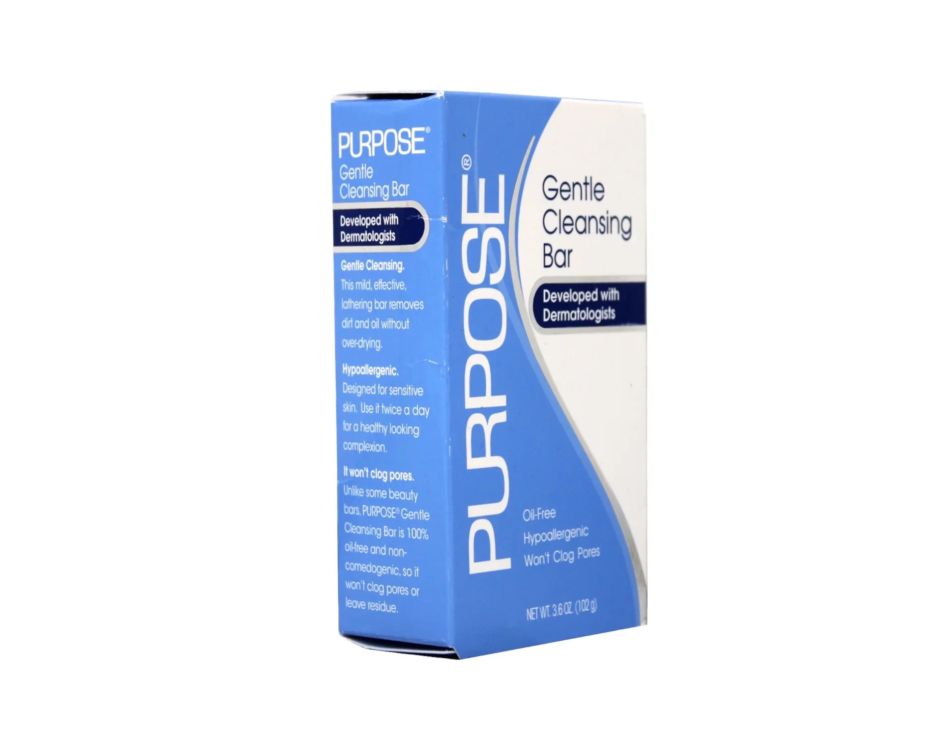 Purpose Gentle Cleansing Bar Sizeoap, Oil Free And Hypoallergenic - 3.6 Oz, - 6 Pack