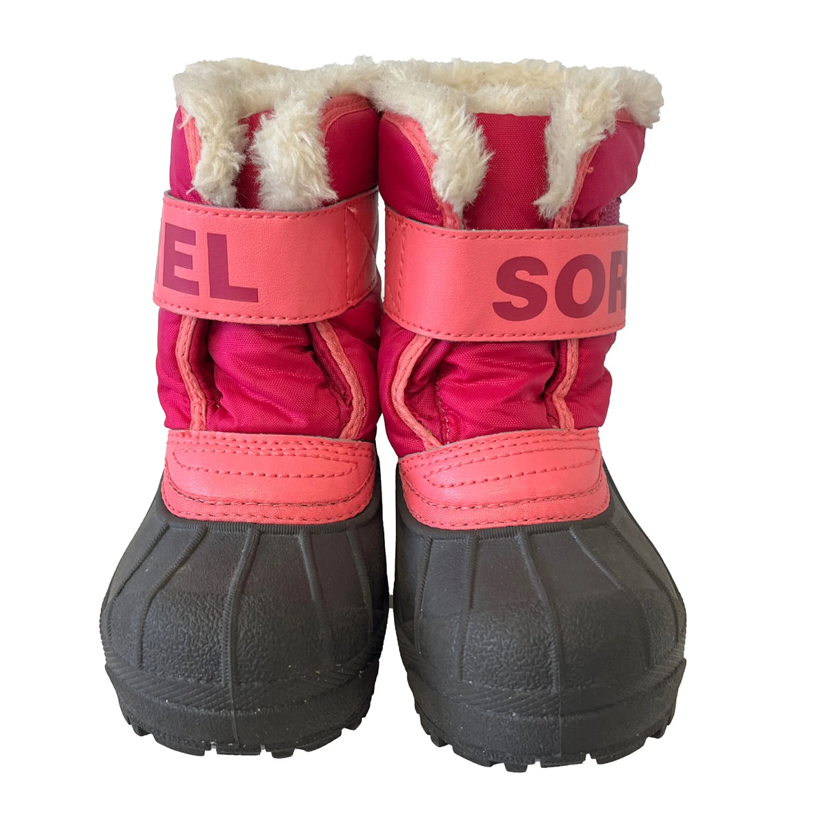 Pre-owned Sizeorel Girls Pink Boots size: 7 Toddler