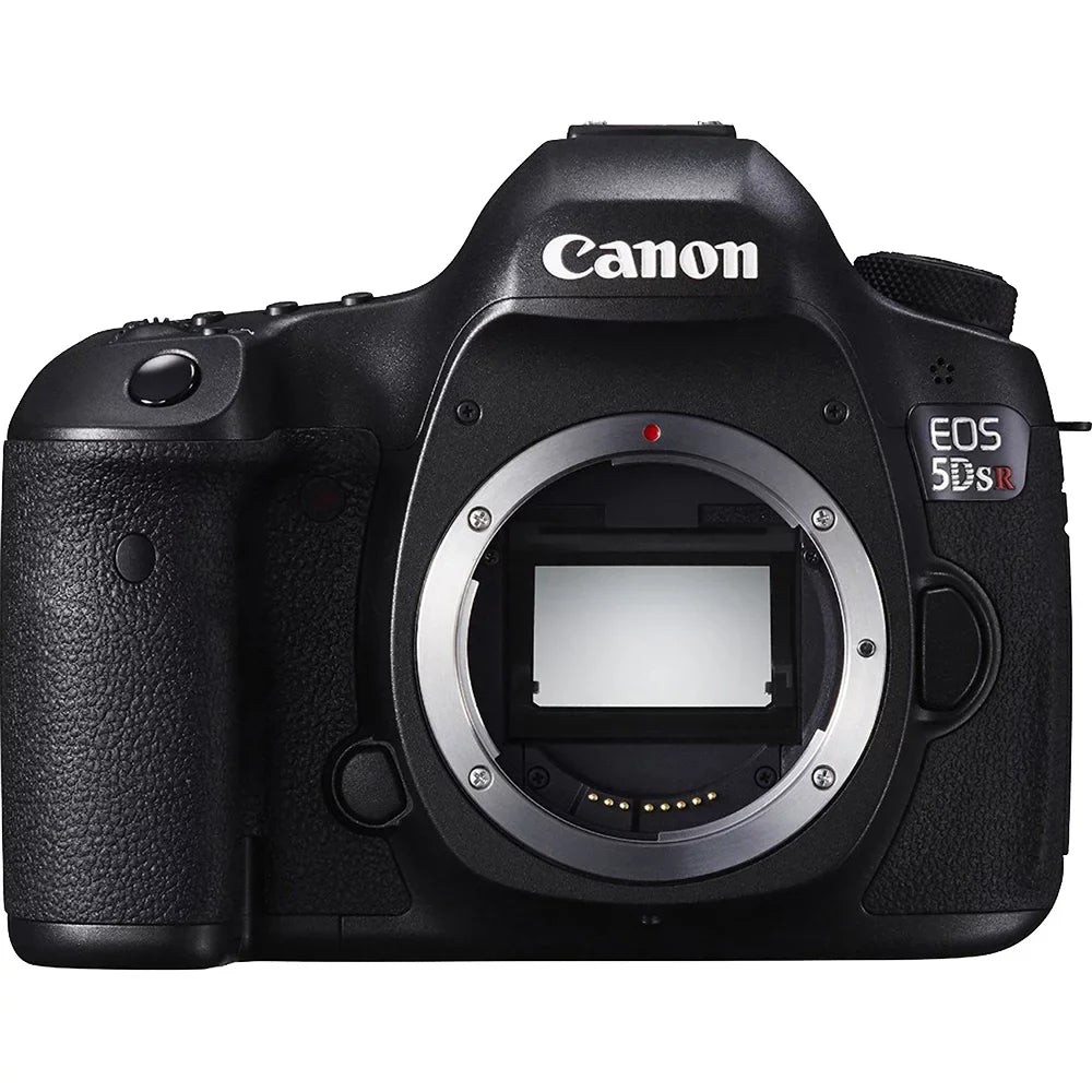 Canon EOSize 5DSize R 50.6MP Digital SizeLR Camera Telephoto Lens Bundle includes camera, 50mm telephoto lens, battery grip and micro fiber cloth