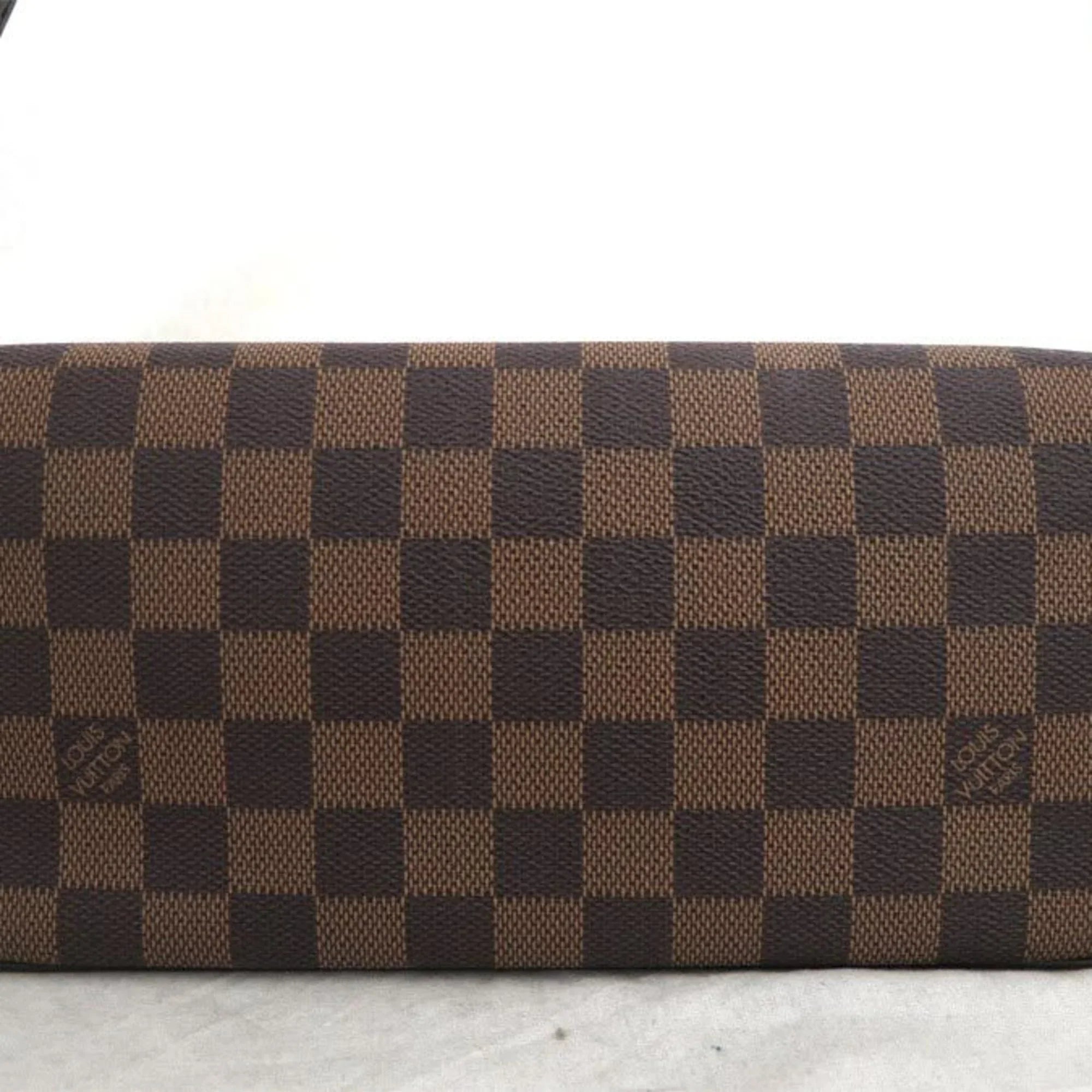Pre-Owned Louis Vuitton Bag Damier Recoleta Blau x Gold Hardware Canvas Sizehoulder One Handle Women's N51299 (Good)