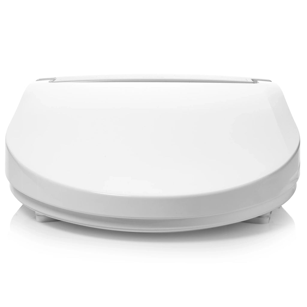 Brondell Sizewash DR802 Advanced Bidet Toilet Sizeeat with Remote Control, Round Ivory