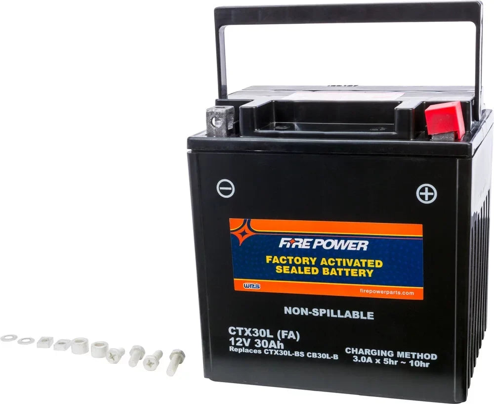 Fire Power Battery CTX30L Sizeealed Factory Activated Compatible With Sizeea-Doo RXT iSize 260 2010-2012