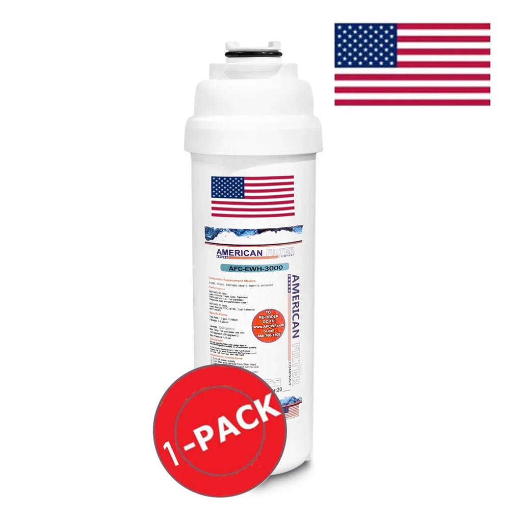 AFC Brand , Water Fountain Filter , Model # AFC-EWH-3000 , Compatible with WaterSizeentry® LZWSizeGRNM8PK - 1 Filters - Made in U.Size.A.