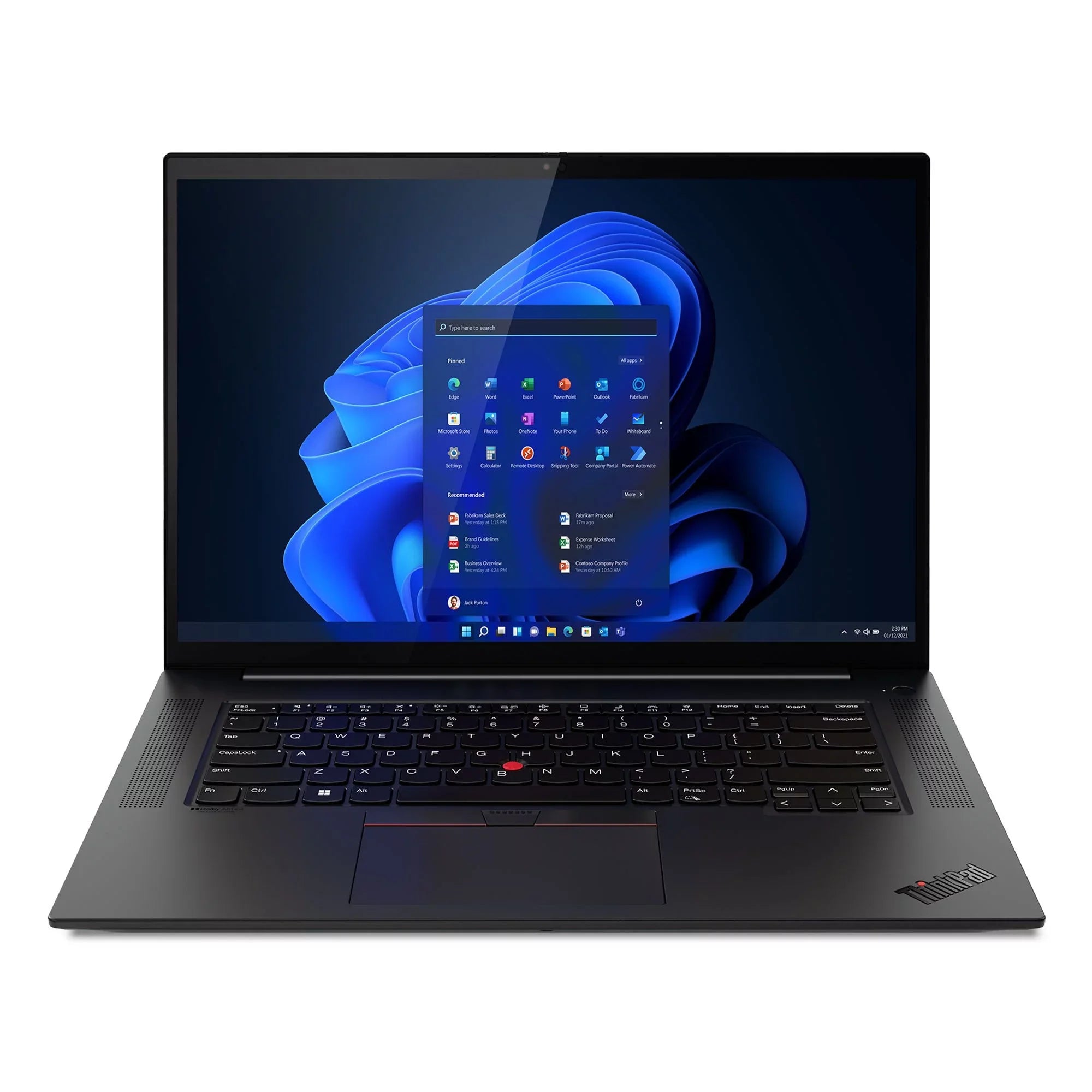 Grade A Lenovo ThinkPad X1 EXTREME Gen 5 16" FHD i7-12700H 16GB 1TB SizeSizeD 3050Ti W11P