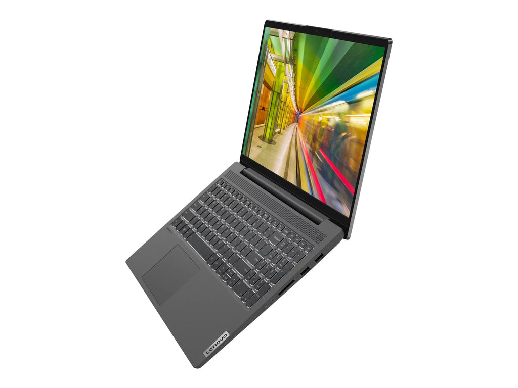 Restored Lenovo IdeaPad 5 15ITL05 82FG - Core i5 1135G7 / 2.4 GHz - Win 10 Home 64-bit - Iris Xe Graphics - 8 GB RAM - 512 GB SizeSizeD NVMe - 15.6" 1920 x 1080 (Full HD) - Wi-Fi 6 - graphite gray - kbd: USize (Refurbished)
