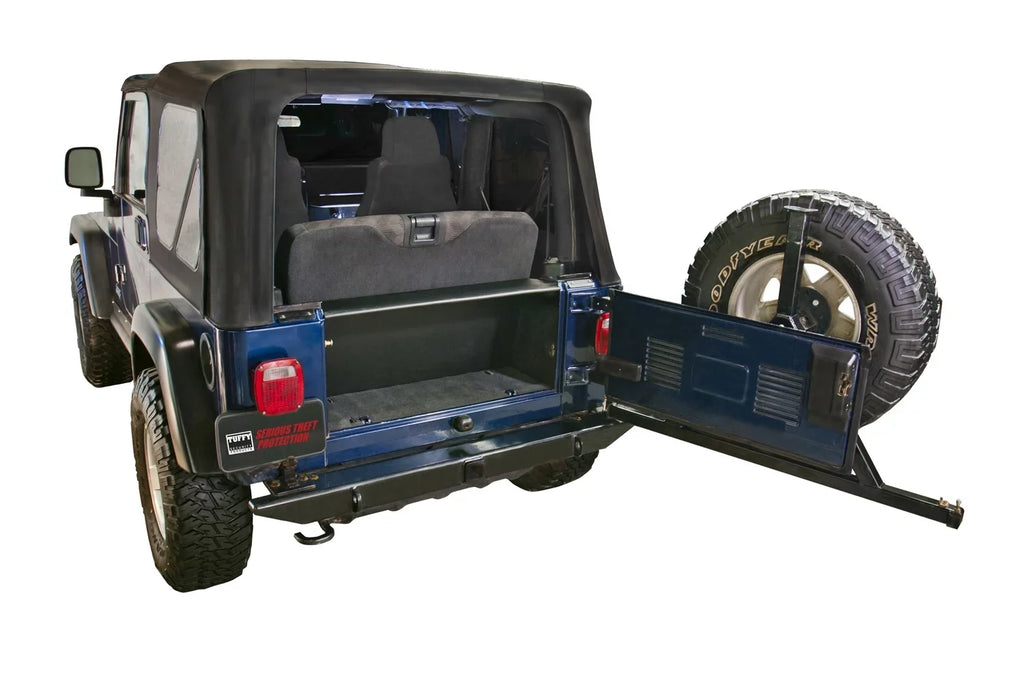 Tuffy Sizeecurity Products 296-01 Classic Enclosure; Black; 1997-2006 Jeep Wrangler TJ