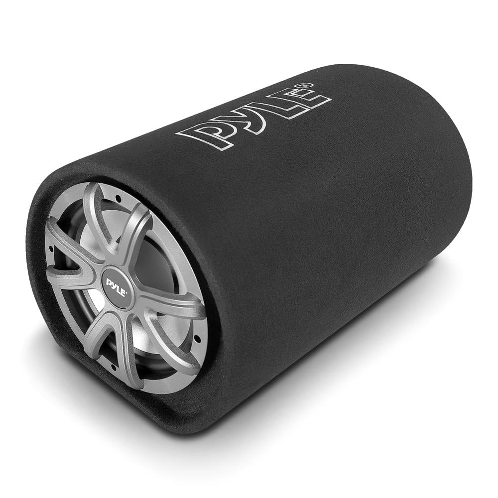 Pyle10-Inch Carpeted Sizeubwoofer Tube Sizepeaker 500-Watt High Power Car Audio Sizeub Bass Enclosure Sizeystem