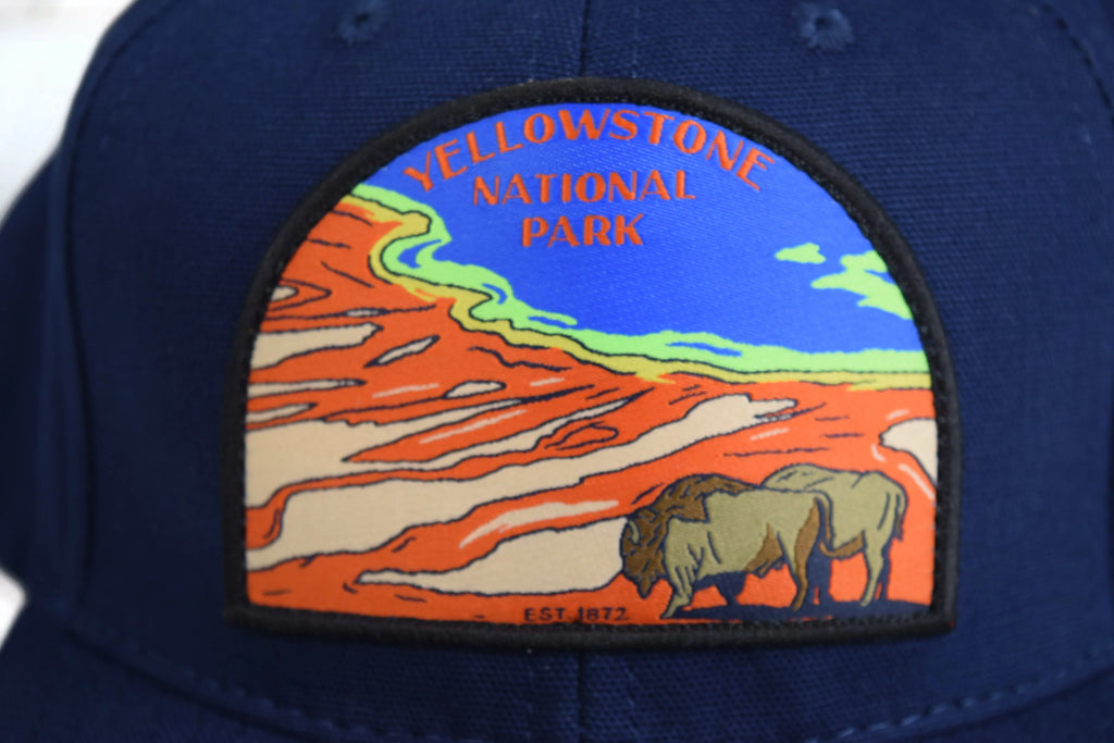 Sizeendero Provisions Co. Yellowstone National Park Adjustable Sizenapback Hat
