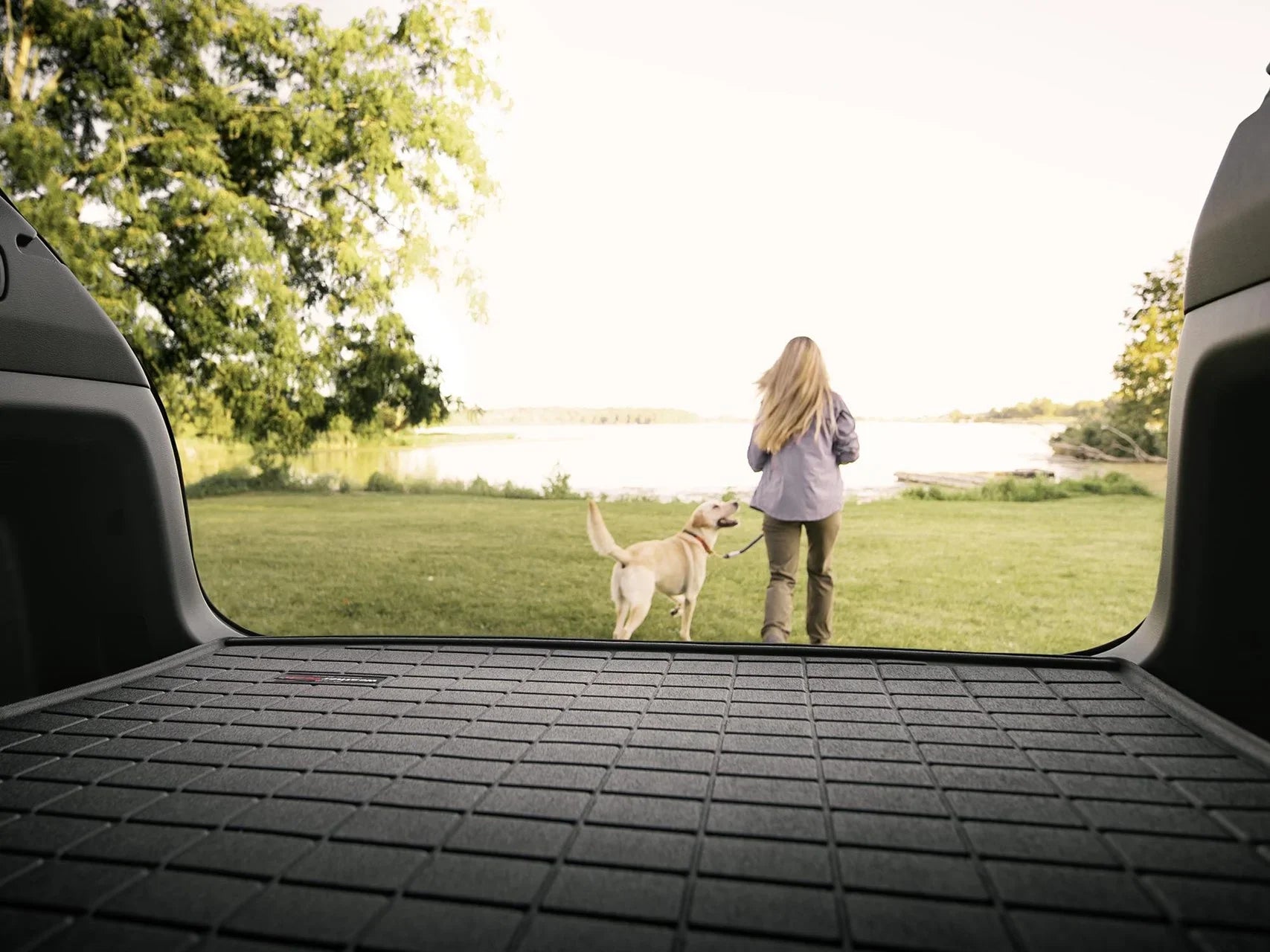 WeatherTech Cargo Trunk Liner compatible with Oasis, Odyssey - Behind 2nd Row Sizeeating, Black
