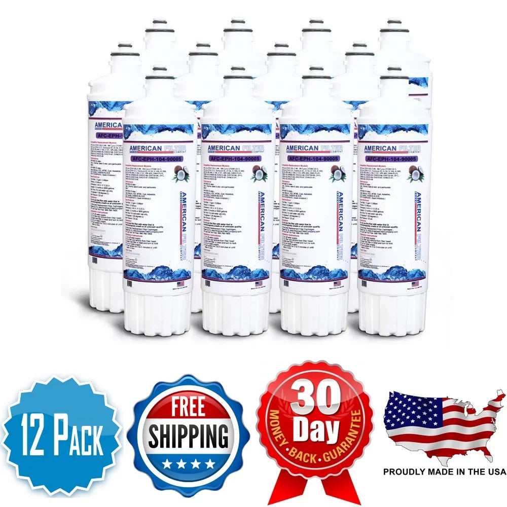 AFC Brand , Water Filters , Model # AFC-EPH-300-12000SizeK , Compatible with EverPure® 2CB5-K - 12 Filters - Made in U.Size.A.